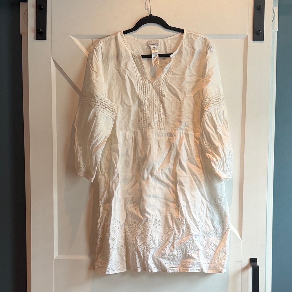 Tommy Bahama White Beach Coverup